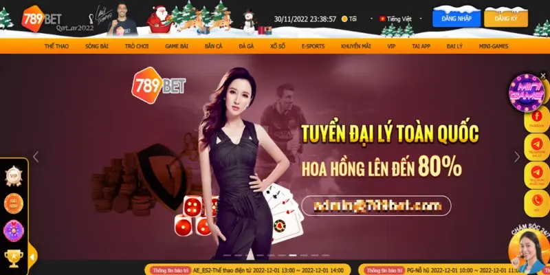 789Bet là sân chơi uy tín với nhiều năm hoạt động trong ngành cá cược