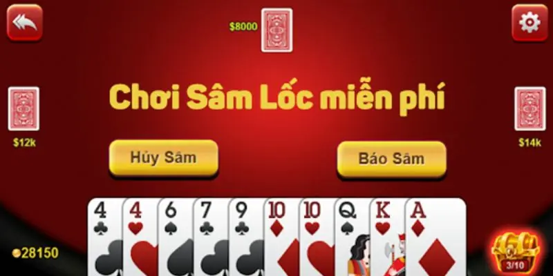 Hướng dẫn luật chơi sâm lốc cho anh em bet thủ